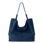 The Sak Los Feliz Large Tote - Leather - Indigo Suede