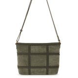 The Sak Melrose Crossbody - Leather - Moss Suede Patch