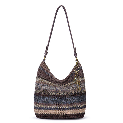 The Sak Sequoia Hobo - Hand Crochet - Aspen Stripe