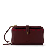 The Sak Iris Smartphone Wallet - Leather - Black Cherry
