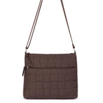 Sakroots Basic Crossbody - EcoTwill - Mahogany Woven Quilted