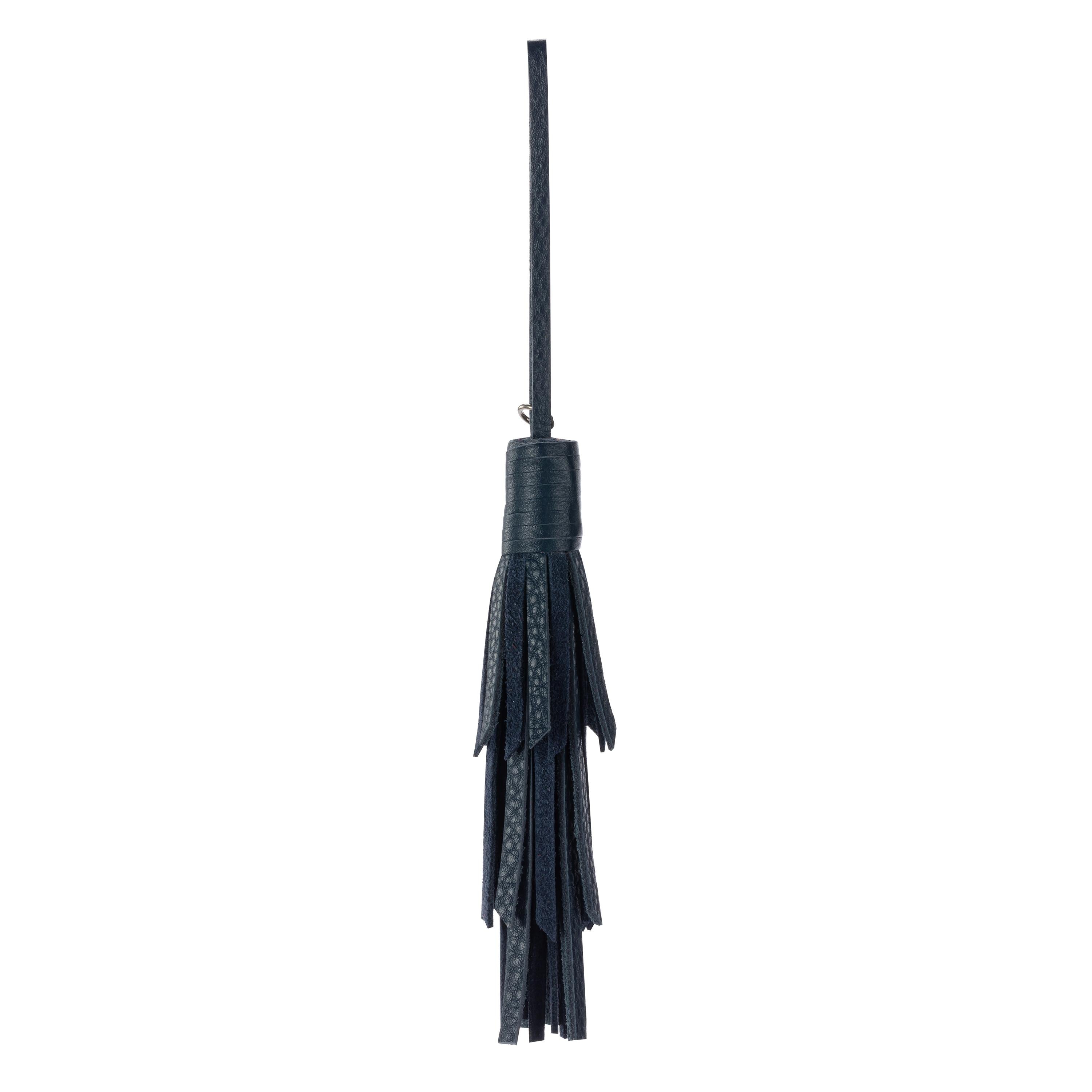 The Sak Cypress Tassel Dangle - Leather - Indigo