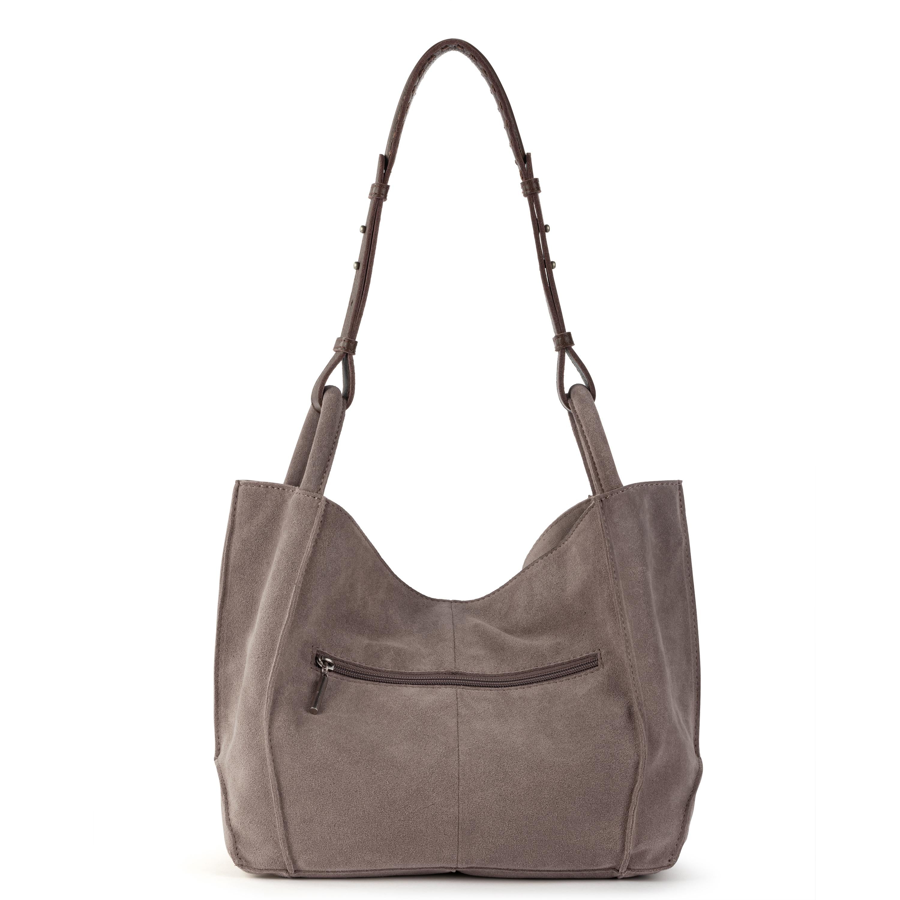 The Sak Los Feliz Medium Tote - Leather - Mushroom Suede