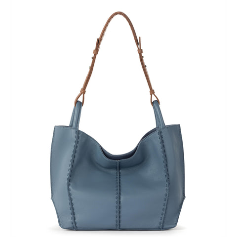 The Sak Los Feliz Medium Tote - Leather - Maritime