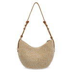 The Sak Tess Shoulder Bag - Hand Crochet - Bamboo Static