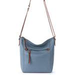 The Sak Ashland Leather Slouchy Crossbody - Leather - Maritime