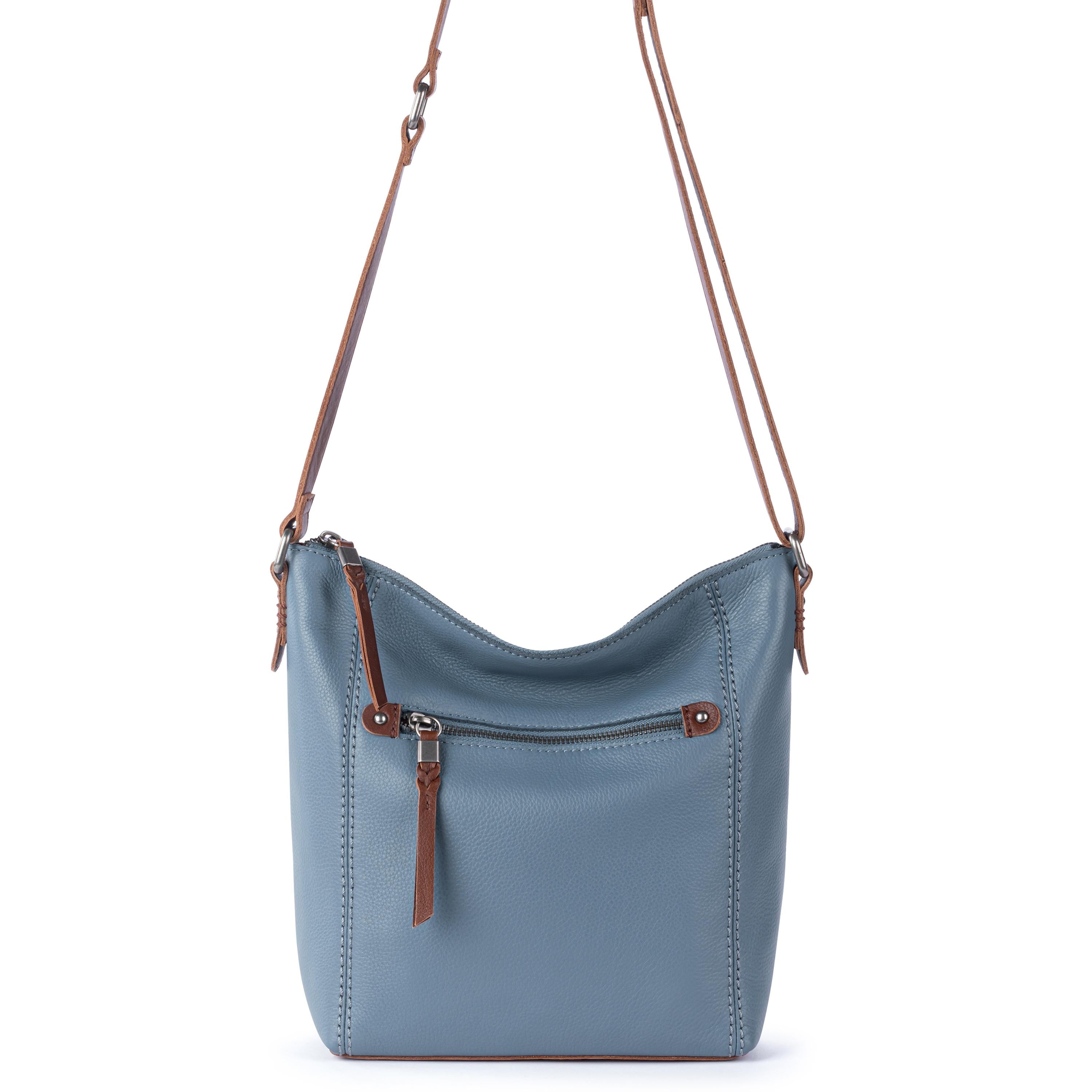 The Sak Ashland Leather Slouchy Crossbody - Leather - Maritime
