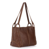 The Sak Los Feliz Shoulder Satchel - Leather - Whiskey