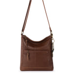 The Sak Lucia Leather Adjustable Crossbody - Leather - Whiskey Stitch