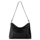 The Sak Melrose Leather Soft Shoulder Bag - Leather - Black