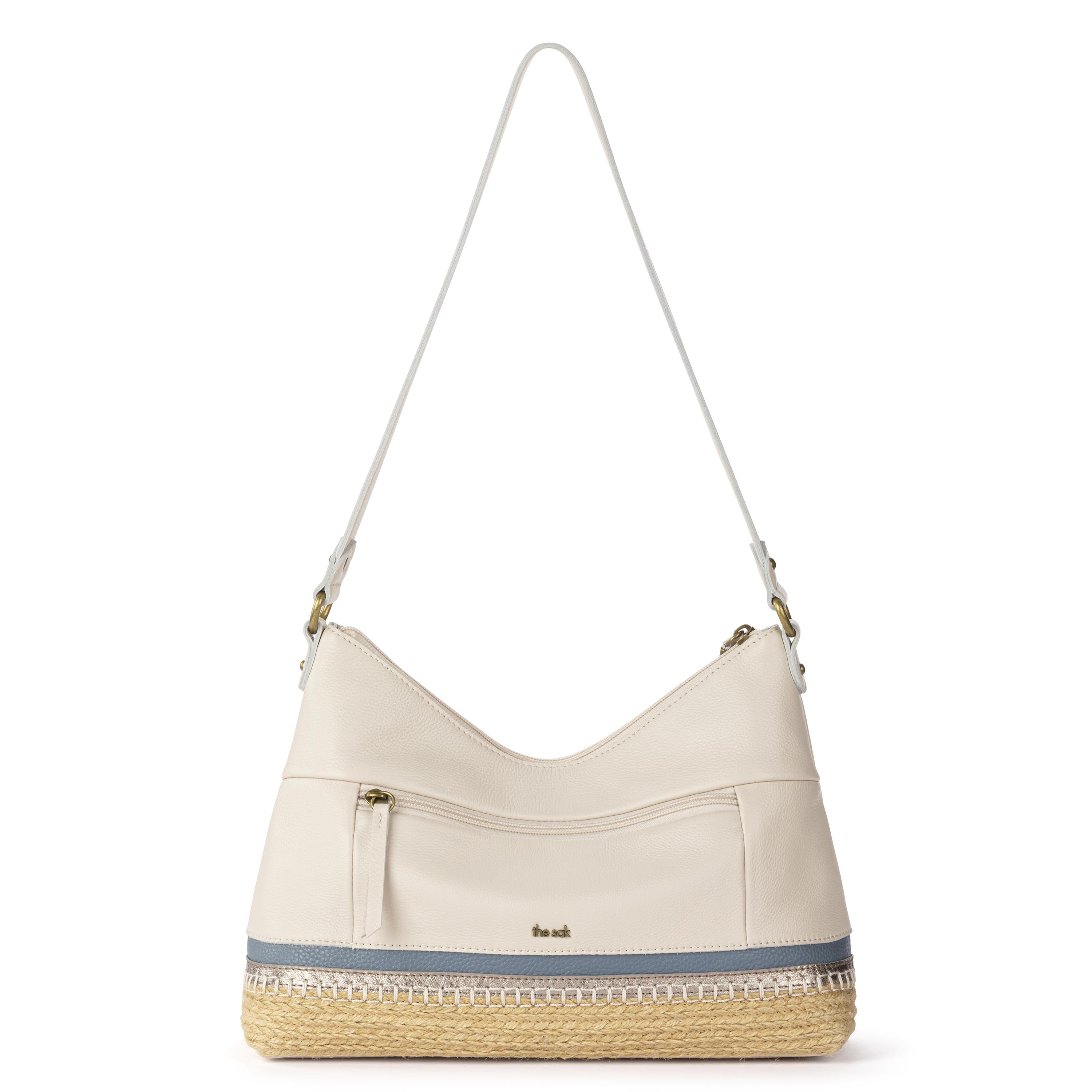 The Sak Melrose Leather Soft Shoulder Bag - Leather - Coastal Block Espadrille