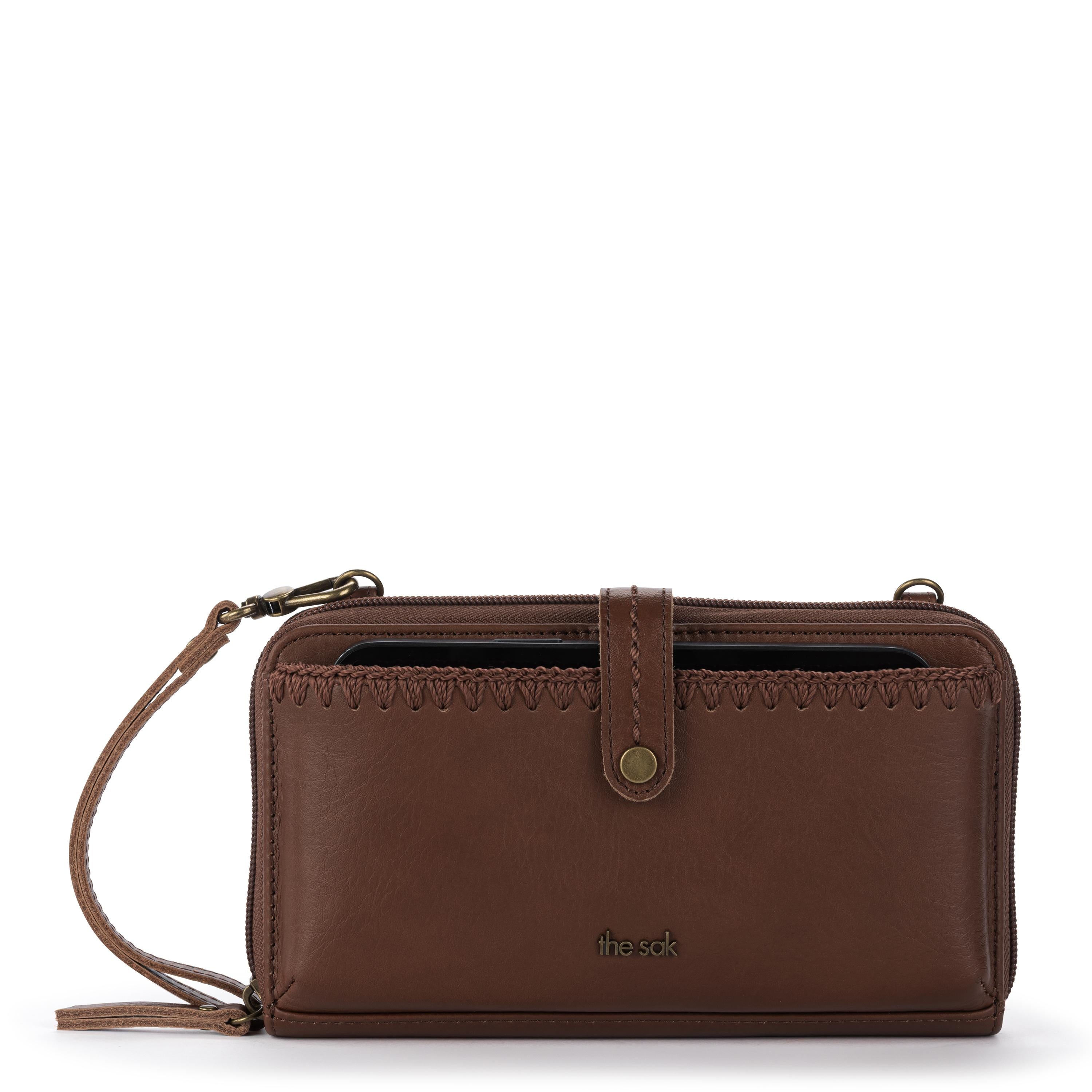 The Sak Iris Large Smtph Xbody - Leather - Whiskey