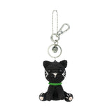 The Sak Yarnicharmz Dangle - Hand Crochet - Black Cat