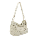 The Sak Los Feliz Hobo - Hand Crochet - Natural Medallion