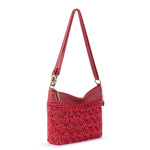 The Sak Lumi Crossbody - Straw - Scarlet Primrose