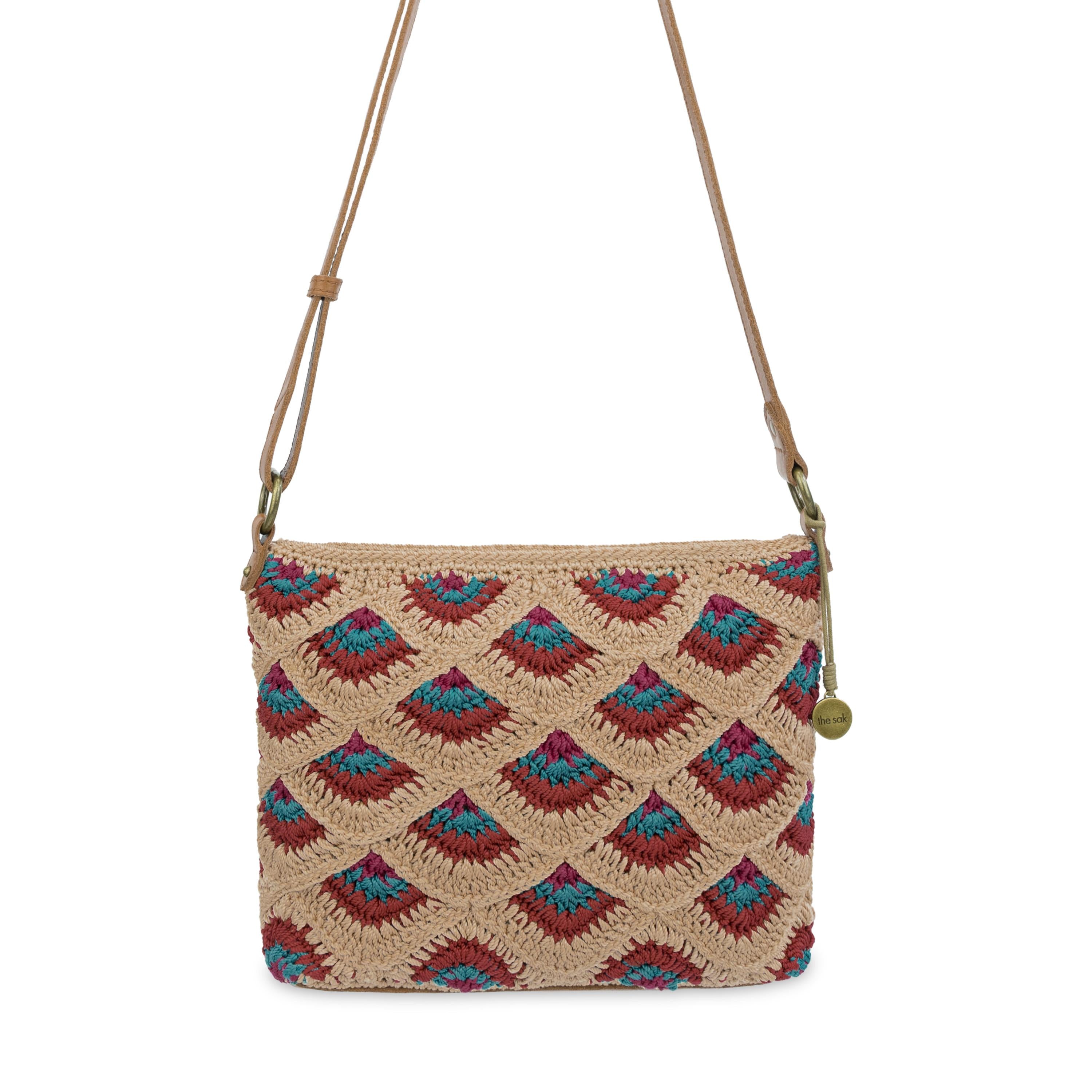 The Sak Melrose Crossbody - Hand Crochet - Bamboo Mermaid