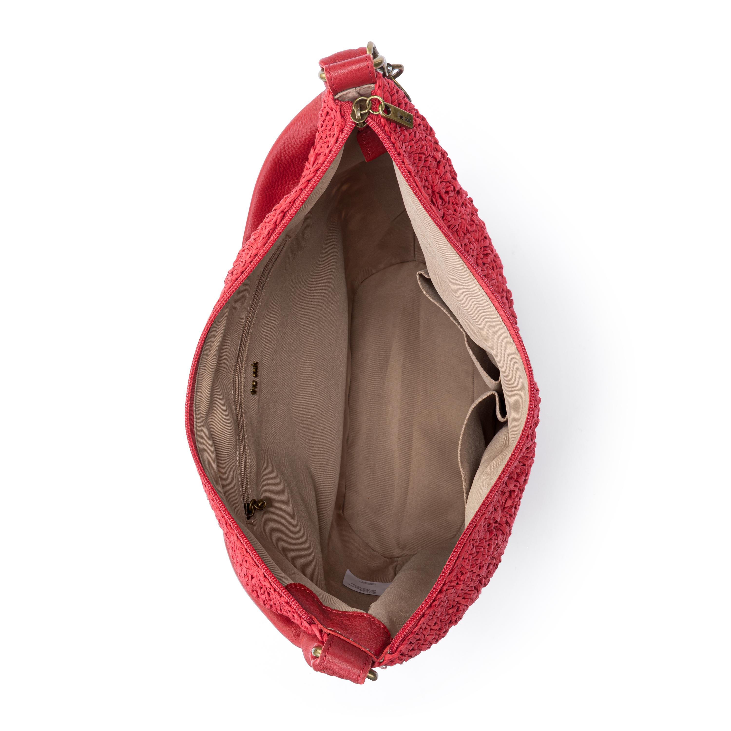 The Sak Sequoia Hobo - Straw - Scarlet Primrose