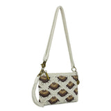 The Sak Vita Convertible Wristlet - Hand Crochet - Natural Mermaid
