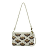 The Sak Vita Convertible Wristlet - Hand Crochet - Natural Mermaid