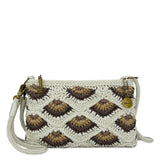 The Sak Vita Convertible Wristlet - Hand Crochet - Natural Mermaid