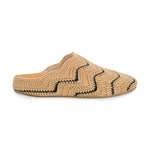 The Sak Bolinas Ripple Clog - Hand Crochet - Bamboo Black Ripple