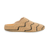 The Sak Bolinas Ripple Clog - Hand Crochet - Bamboo Black Ripple