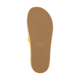 The Sak Olivia Platform Sandal - Hand Crochet - Lemon Drop Stripe