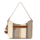 Sakroots Banyan Hobo - Straw - Tobacco Batik Woven