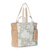 Sakroots Cassia Beach Tote - Canvas - Natural Wild Fleur