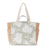 Sakroots Cassia Beach Tote - Canvas - Natural Wild Fleur