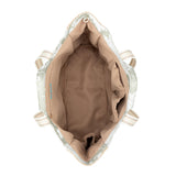 Sakroots Cassia Beach Tote - Canvas - Natural Wild Fleur