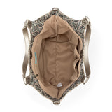 Sakroots Roma Shopper - Straw - Pyrite Straw