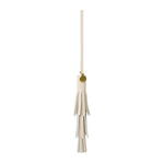 The Sak Cypress Tassel Dangle - Leather - Stone