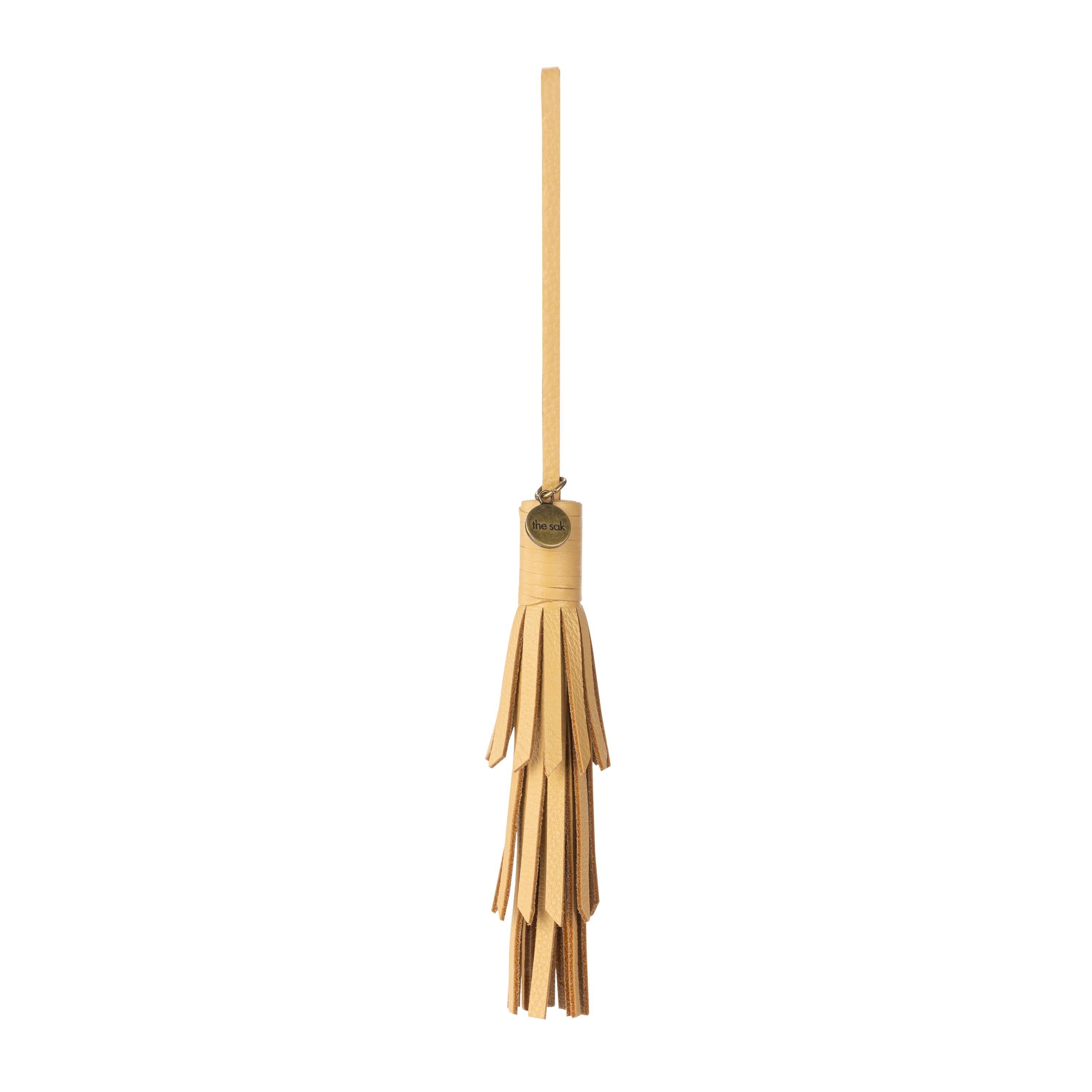 The Sak Cypress Tassel Dangle - Leather - Buttercup