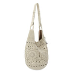 The Sak Los Feliz 120 Hobo - Hand Crochet - Natural Medallion