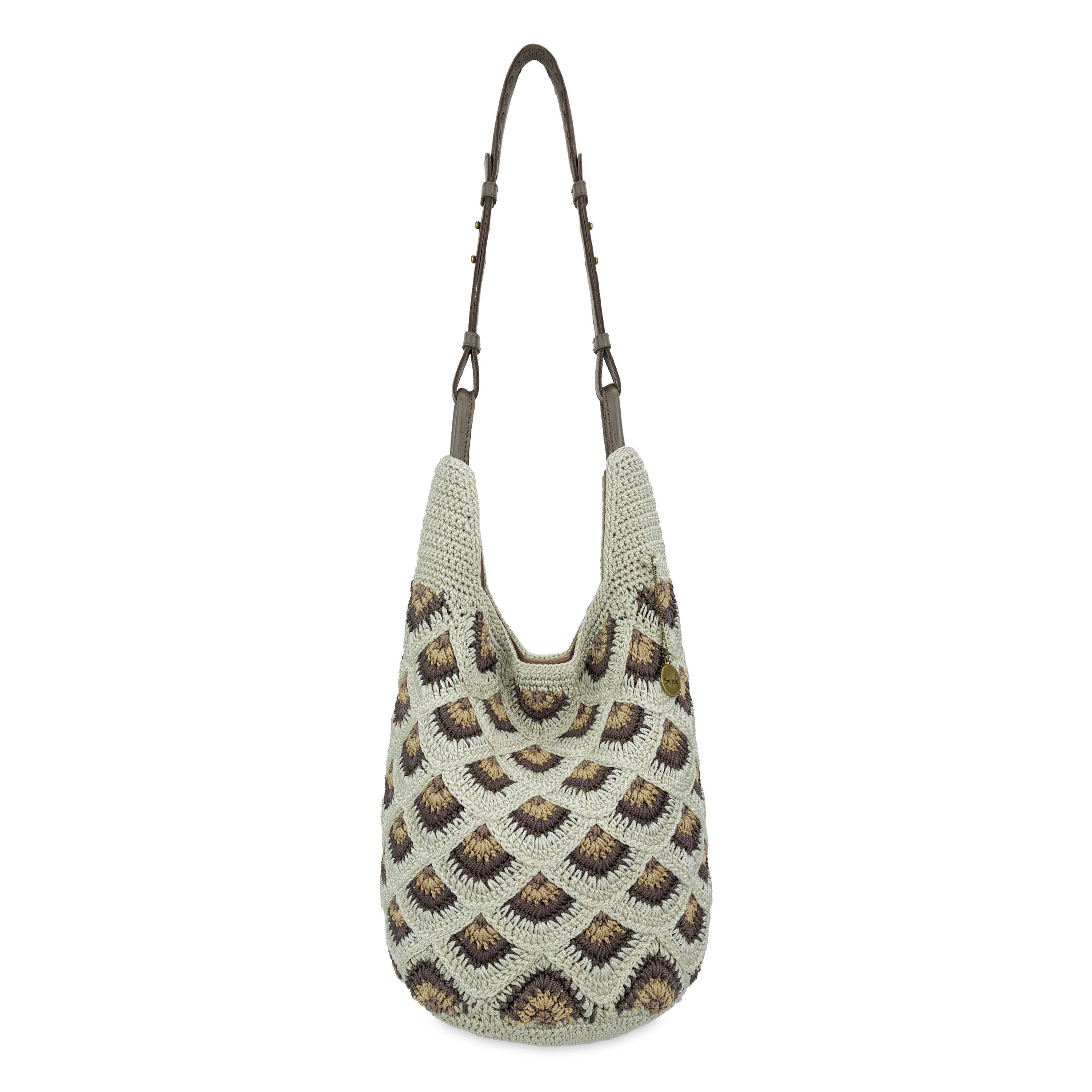 The Sak Los Feliz 120 Hobo - Hand Crochet - Natural Mermaid