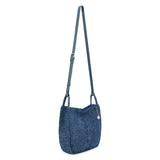 The Sak Los Feliz Crossbody - Hand Crochet - Denim Tonal Straw