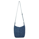 The Sak Los Feliz Crossbody - Hand Crochet - Denim Tonal Straw