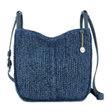 The Sak Los Feliz Crossbody - Hand Crochet - Denim Tonal Straw