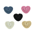 The Sak Yarnicharmz 5 Pack - Hand Crochet - Love Hearts