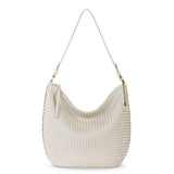The Sak Sequoia Hobo - Leather - Stone Woven
