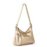 The Sak Melrose Shoulder Bag - Leather - Light Gold