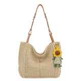 The Sak Sunbudz Sunflower Dangle - Hand Crochet - Dottee