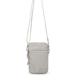 Sakroots Koa Smartphone Crossbody - EcoTwill - Pebble Flower Blossom Quilted