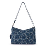 Sakroots Lumi Crossbody - Denim - Denim Retro Flower