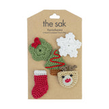 The Sak Yarnicharmz 5 Pack - Hand Crochet - Christmas