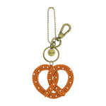 The Sak Yarnicharmz Dangle - Hand Crochet - Pretzel