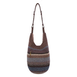 The Sak Los Feliz 120 Hobo - Hand Crochet - Aspen Stripe