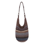 The Sak Los Feliz 120 Hobo - Hand Crochet - Aspen Stripe