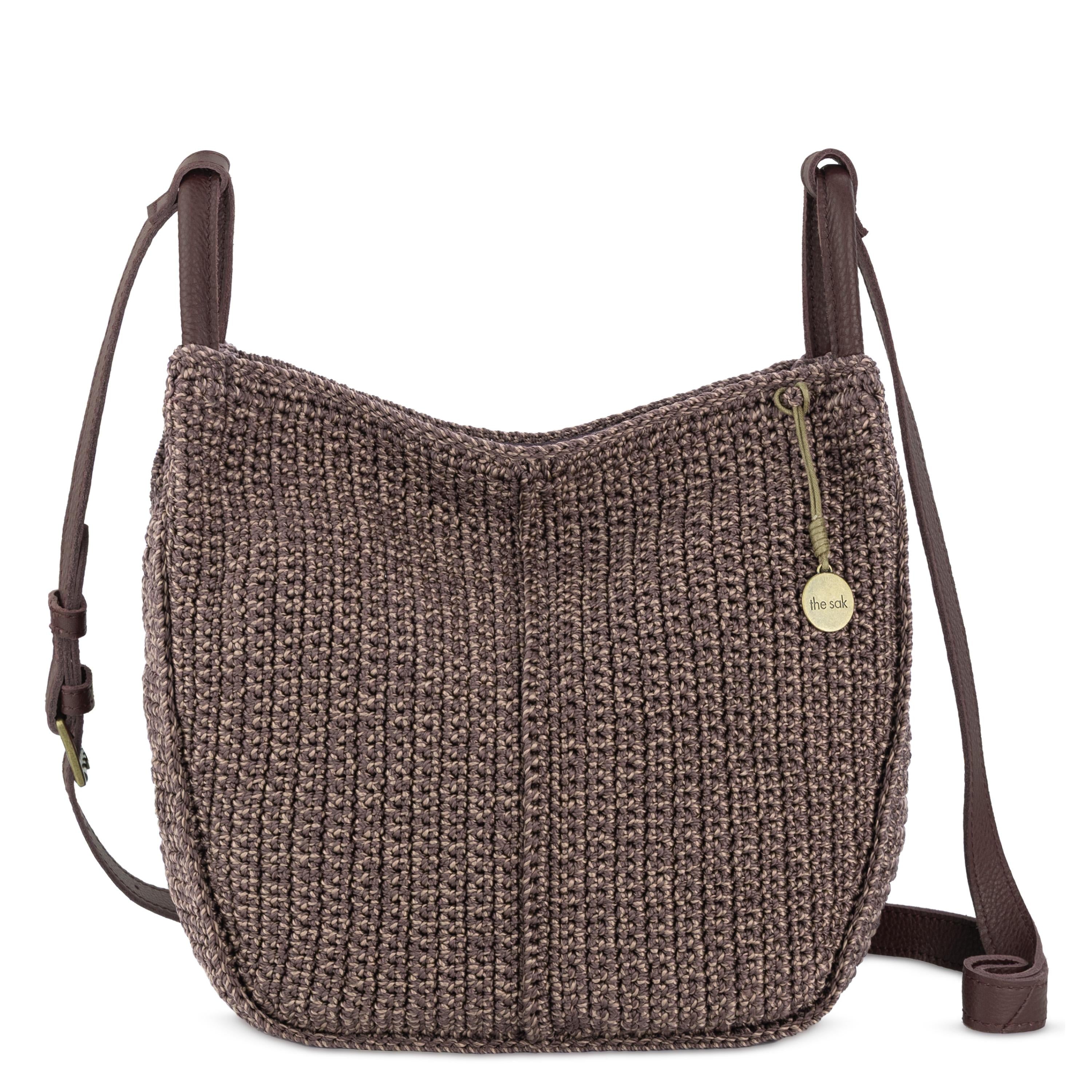 The Sak Los Feliz Crossbody - Hand Crochet - Nutmeg Static